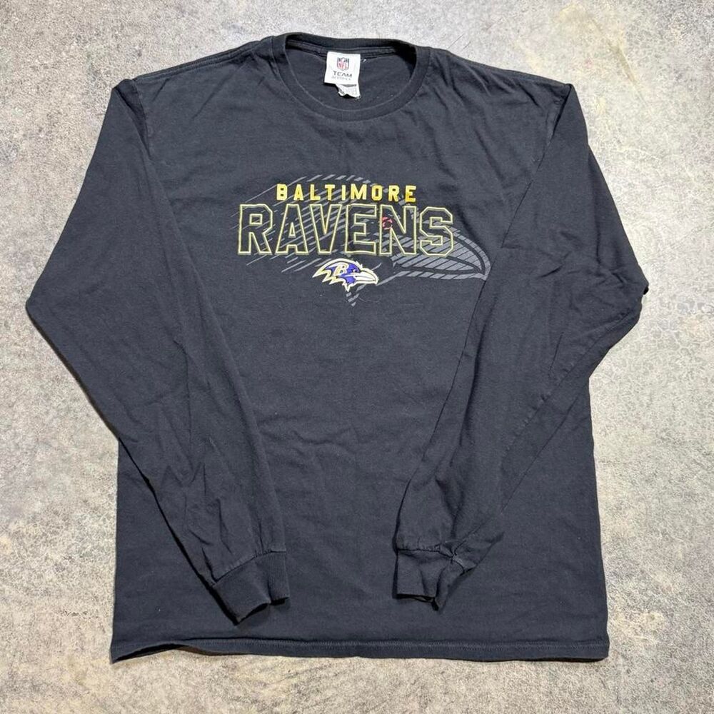 Early 2000s NFL Baltimore Ravens graphic long sleeve tee Size L